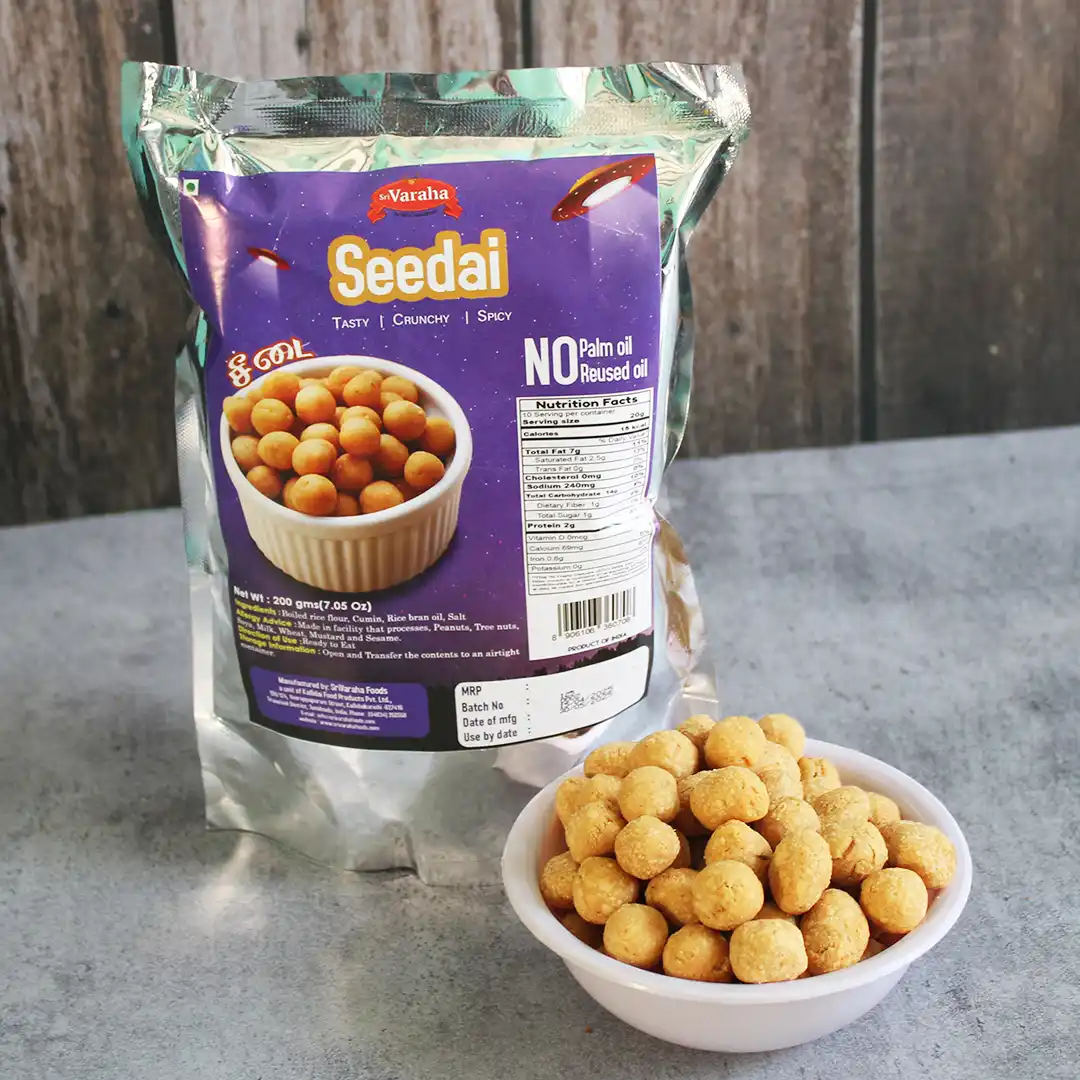Seedai Snacks Uppu Seedai உப்பு சீடை Seedai Snacks Uppu Seedai உப்பு சீடை