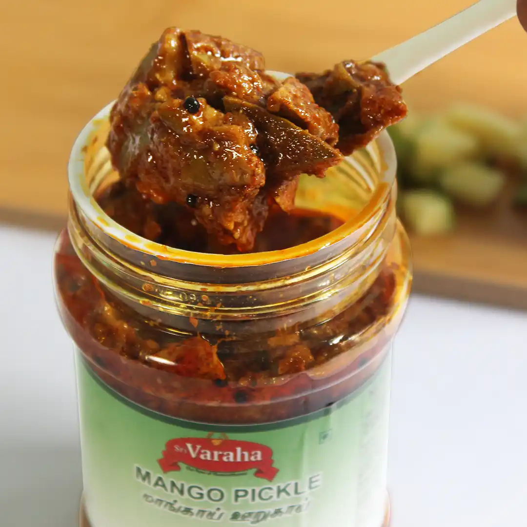 SriVaraha Foods Mango Pickle Mangai oorugai மாங்காய் ஊறுகாய் SriVaraha Foods Mango Pickle Mangai oorugai மாங்காய் ஊறுகாய்