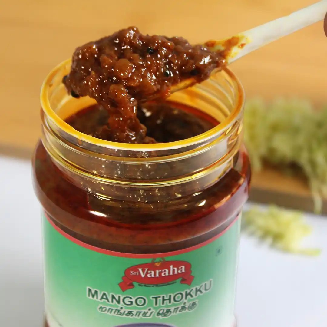 SriVaraha Foods Mango Thokku Spicy Mangai Thokku மாங்காய் தொக்கு SriVaraha Foods Mango Thokku Spicy Mangai Thokku மாங்காய் தொக்கு