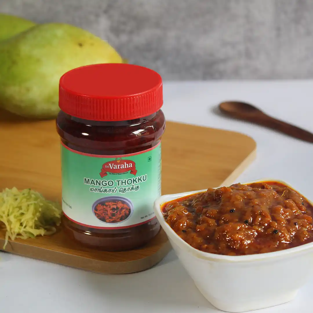 SriVaraha Foods Mango Thokku Spicy Mangai Thokku மாங்காய் தொக்கு SriVaraha Foods Mango Thokku Spicy Mangai Thokku மாங்காய் தொக்கு