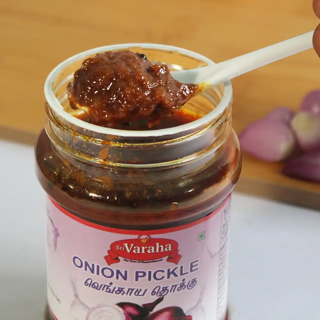 SriVaraha Foods Onion Pickle Chinna Vengaya Thokku வெங்காய தொக்கு SriVaraha Foods Onion Pickle Chinna Vengaya Thokku வெங்காய தொக்கு