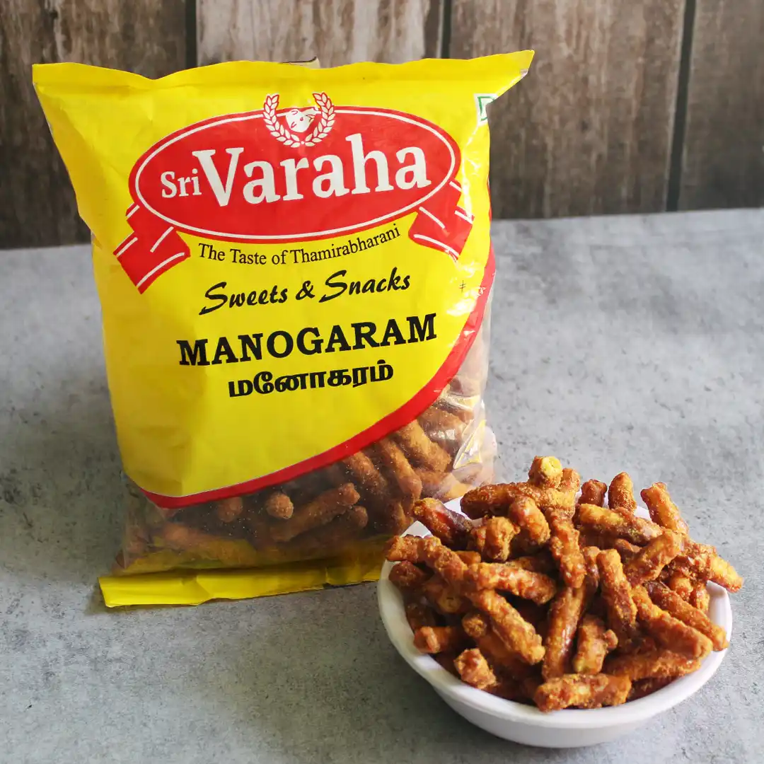 SriVaraha Foods Tirunelveli Manoharam Sweet Murukku Manogaram மனோகரம் 200g SriVaraha Foods Tirunelveli Manoharam Sweet Murukku Manogaram மனோகரம் 200g