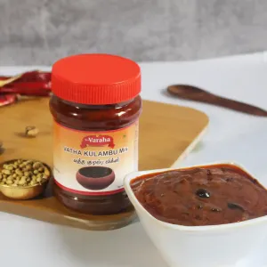 Vatha Kuzhambu Mix 300g 1 SriVaraha Foods Vatha Kuzhambu Mix Paste Vatha Kulambu வத்த குழம்பு