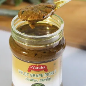Pirandai Thokku 300g 3 SriVaraha Foods Veldt Grape Pickle Pirandai Thokku Oorugai பிரண்டை தொக்கு
