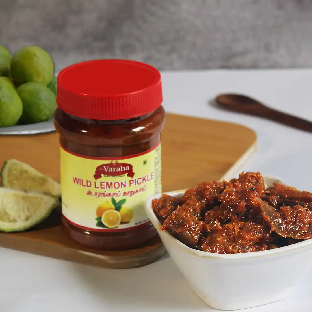 SriVaraha Foods Wild Lemon Pickle Kadarangai Pickle Oorugai கிடாரங்காய் ஊறுகாய் SriVaraha Foods Wild Lemon Pickle Kadarangai Pickle Oorugai கிடாரங்காய் ஊறுகாய்