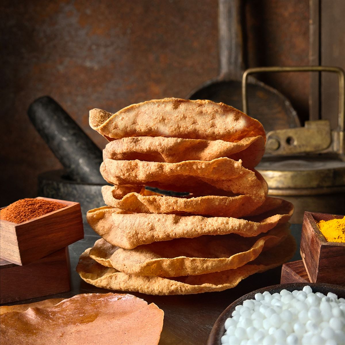 SriVaraha Foods Kallidaikurichi Maracheeni Maravalli Marchini Kizhangu Appalam Tapioca Papad 200g SriVaraha Foods Kallidaikurichi Maracheeni Maravalli Marchini Kizhangu Appalam Tapioca Papad 200g