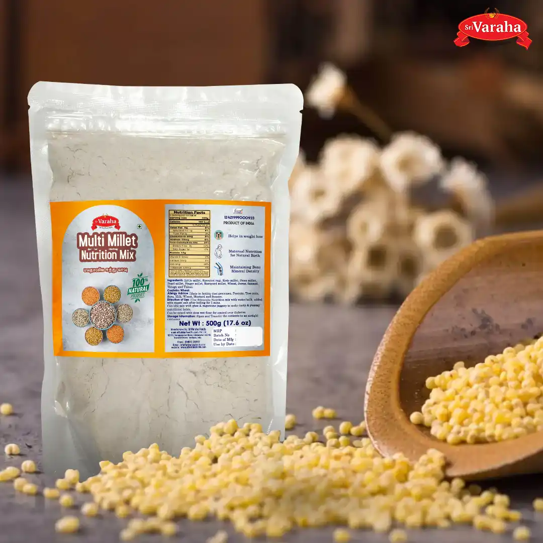 Multi Millet Health Mix Nutrition Mix Sathu maavu சிறு தானிய சத்து மாவு Multi Millet Health Mix Nutrition Mix Sathu maavu சிறு தானிய சத்து மாவு