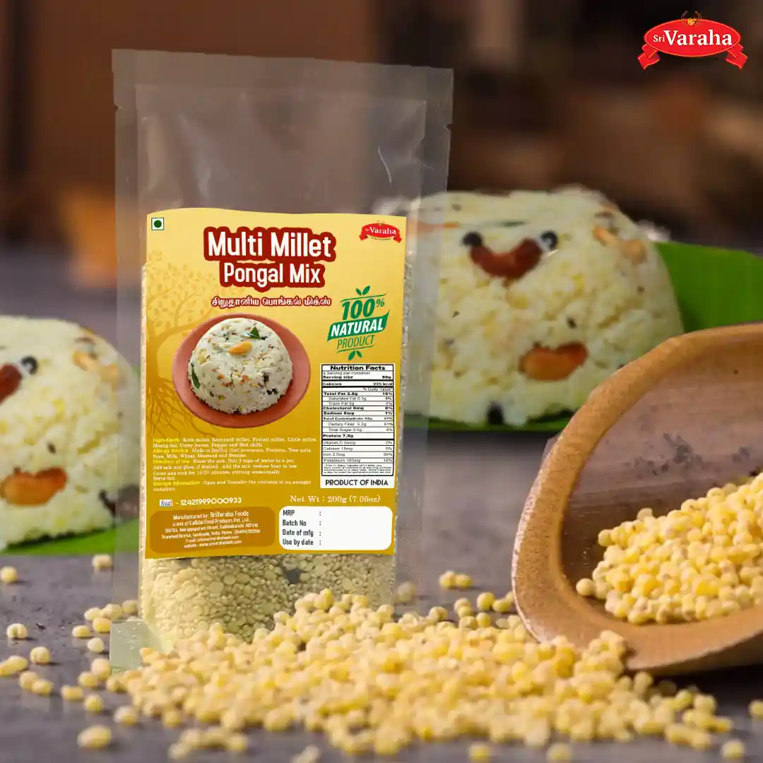 Multi Millet Pongal Mix Multi Grain Pongal Mix சிறுதானிய பொங்கல் மிக்ஸ் Multi Millet Pongal Mix Multi Grain Pongal Mix சிறுதானிய பொங்கல் மிக்ஸ்