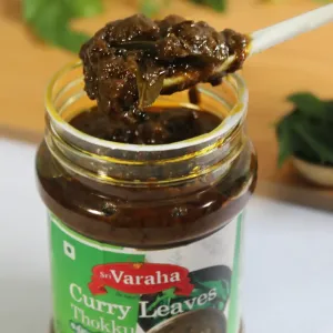 Curry Leaves (Karuveppilai) Thokku 300g 3 Karuveppilai Thokku Curry Leaves Thokku கருவேப்பிலை தொக்கு