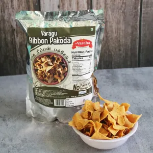 Kodu Millet Varagu Ribbon Pakoda Snacks ரிப்பன் பக்கோடா