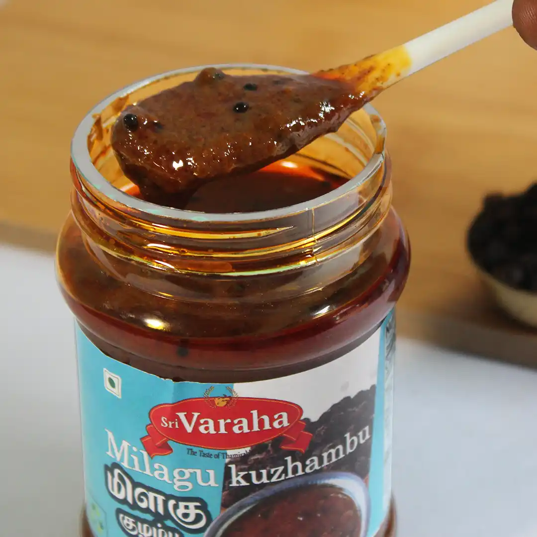 Milagu Kulambu Milagu Kuzhambu Pepper Gravy மிளகு குழம்பு 300g Milagu Kulambu Milagu Kuzhambu Pepper Gravy மிளகு குழம்பு 300g