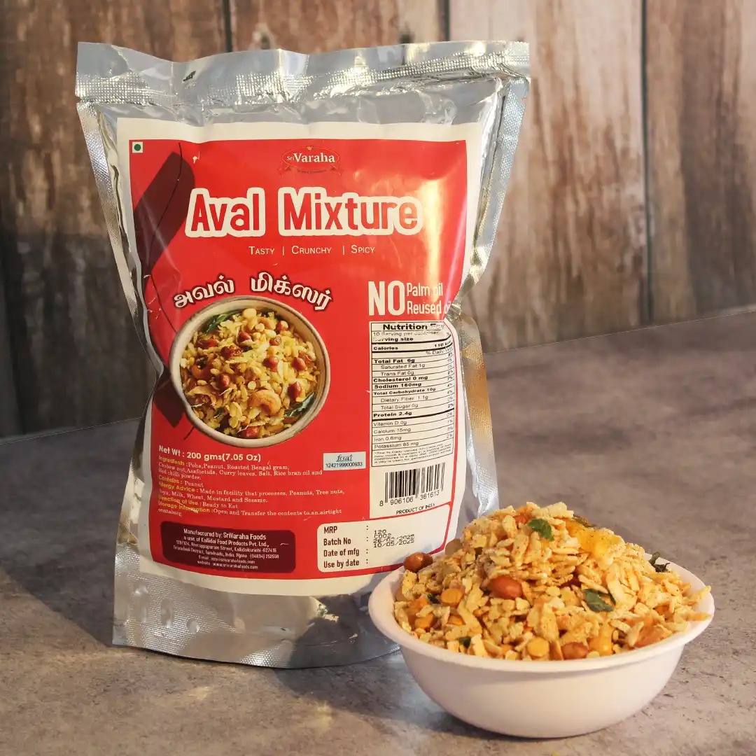 Aval Mixture Poha Mixture அவல் மிக்சர் Aval Mixture Poha Mixture அவல் மிக்சர்