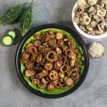 Pavakkai Vathal ( Salted ) 100g 4 Pavakkai Vathal Dried Bitter Gourd பாகற்காய் வத்தல்